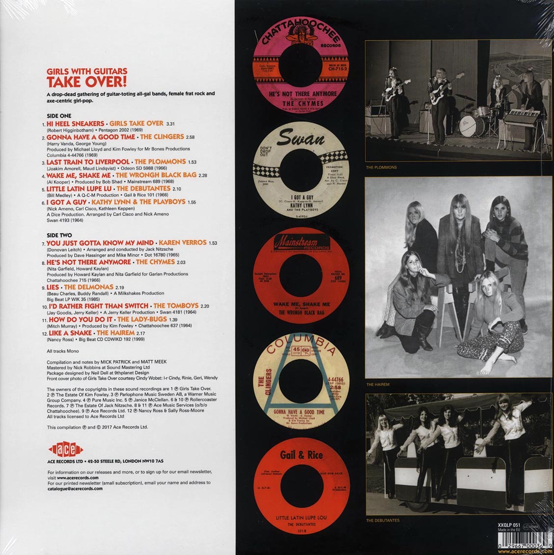 Girls Take Over, The Lady-bugs, Kathy Lynn & The Playboys, Etc. - Girls With Guitars Take Over!