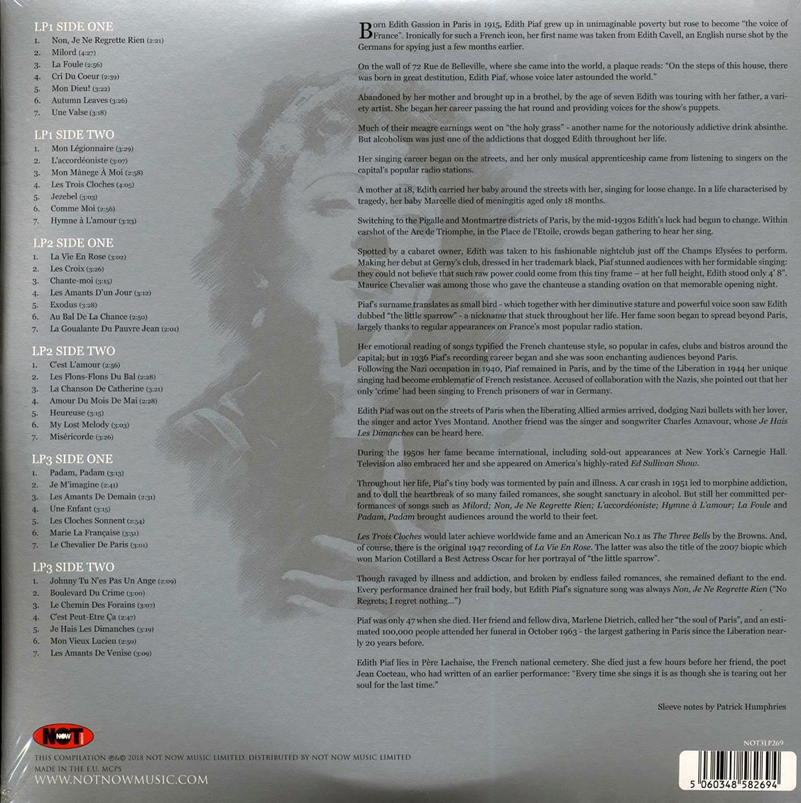 Edith Piaf - The Platinum Collection