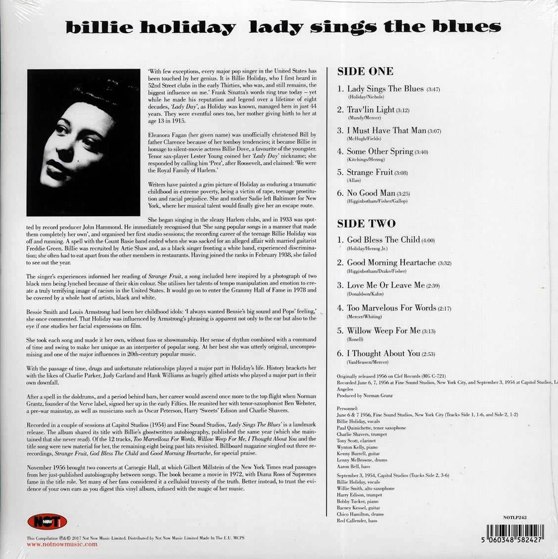 Billie Holiday - Lady Sings The Blues