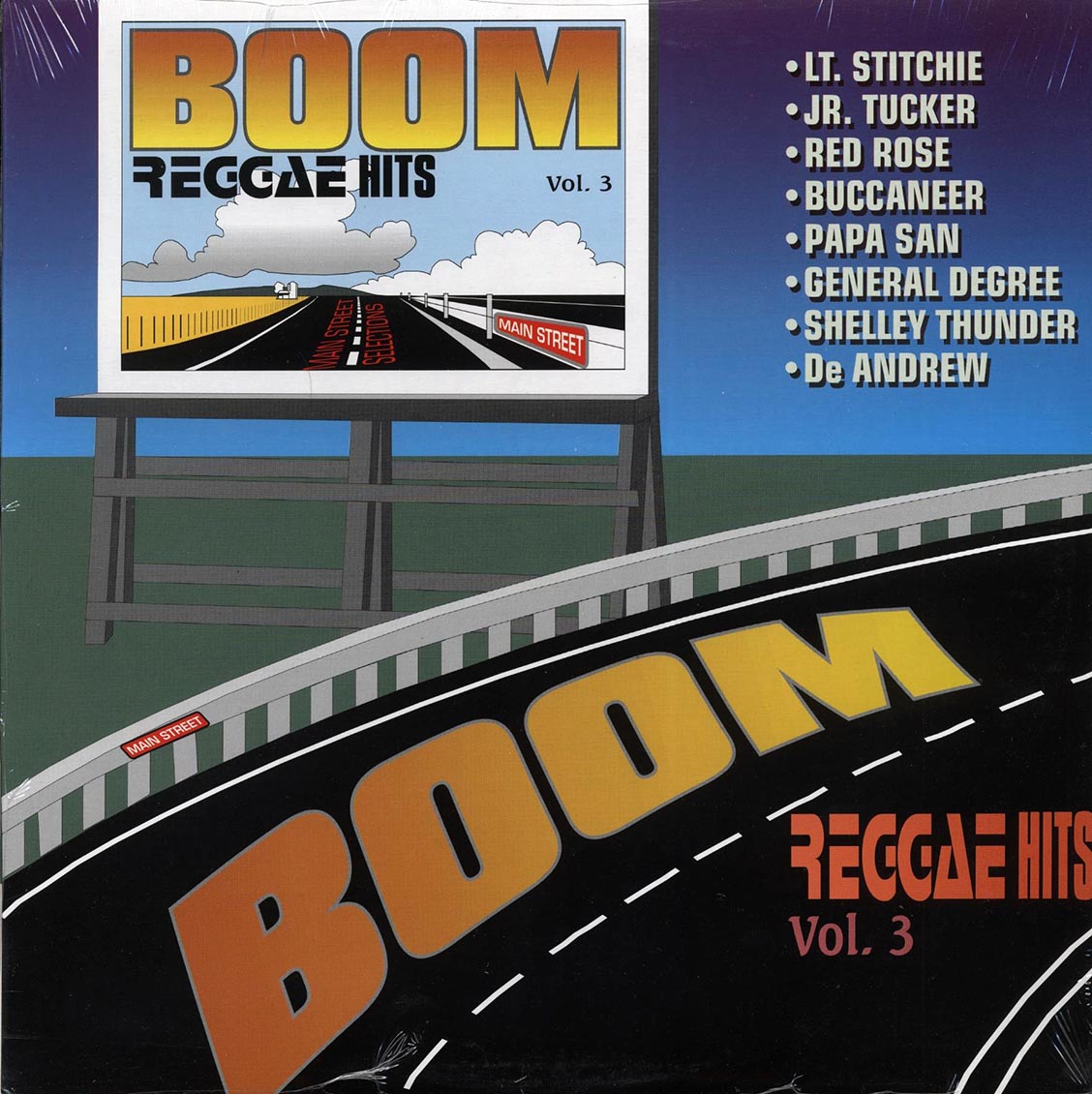 Papa San, Shelly Thunder, Red Rose, Lt. Stitchie, Etc. - Boom Reggae Hits Volume 3