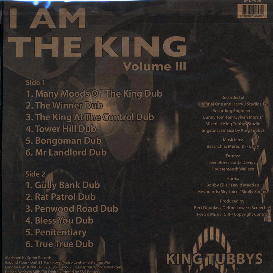 King Tubby - I Am The King Volume 3