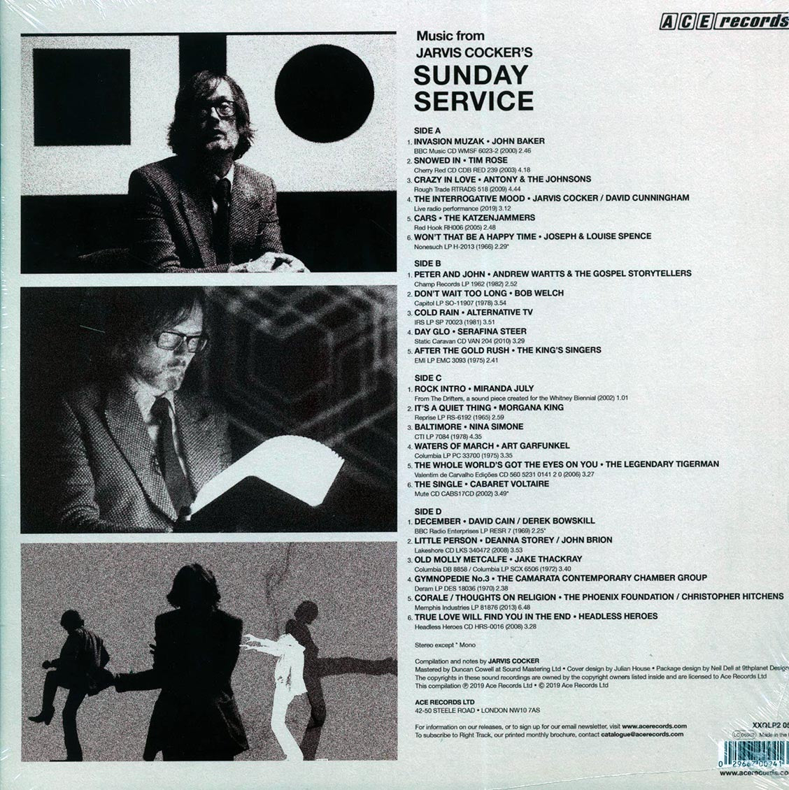 Art Garfunkel, Nina Simone, John Baker, Etc. - Music From Jarvis Cooker's Sunday Service
