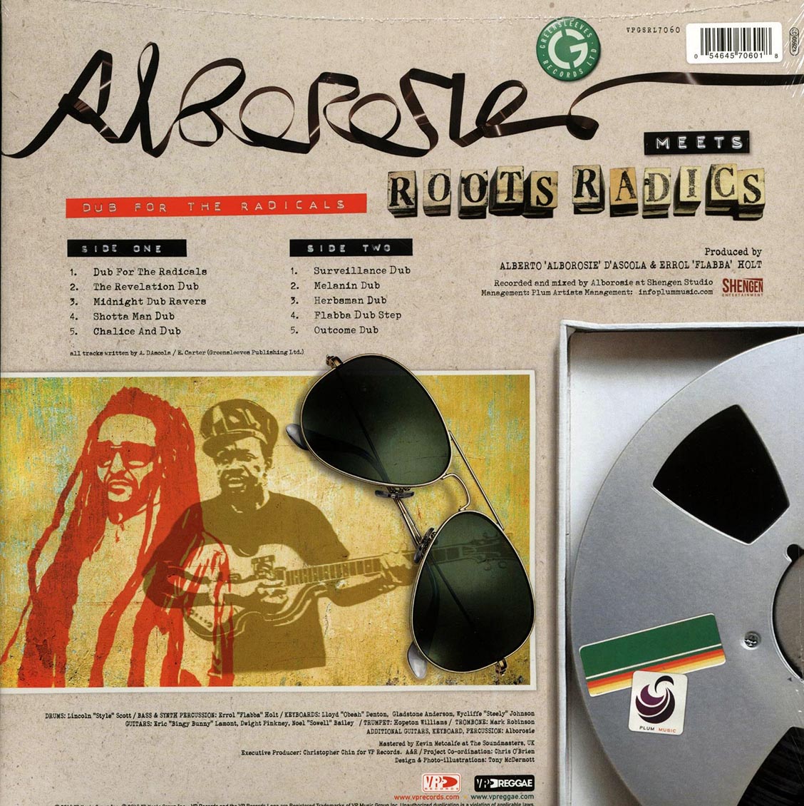 Alborosie, The Roots Radics - Alborosie Meets The Roots Radics: Dub For The Radicals