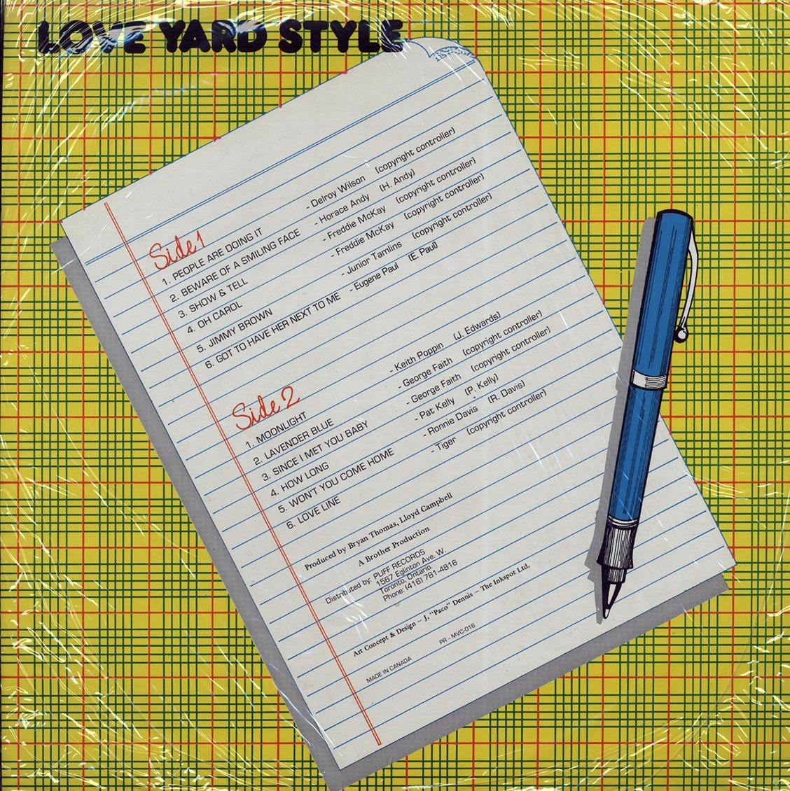 Horace Andy, Freddie McKay, Delroy Wilson, Etc. - Love Yard Style