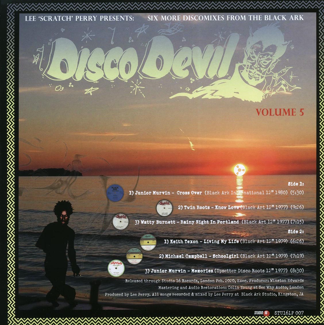 Lee Perry, Twin Roots, Jr. Murvin, Mikey Dread, Etc. - Disco Devil Volume 5: 6 More Classic Discomixes From The Black Ark Studio 1977-79