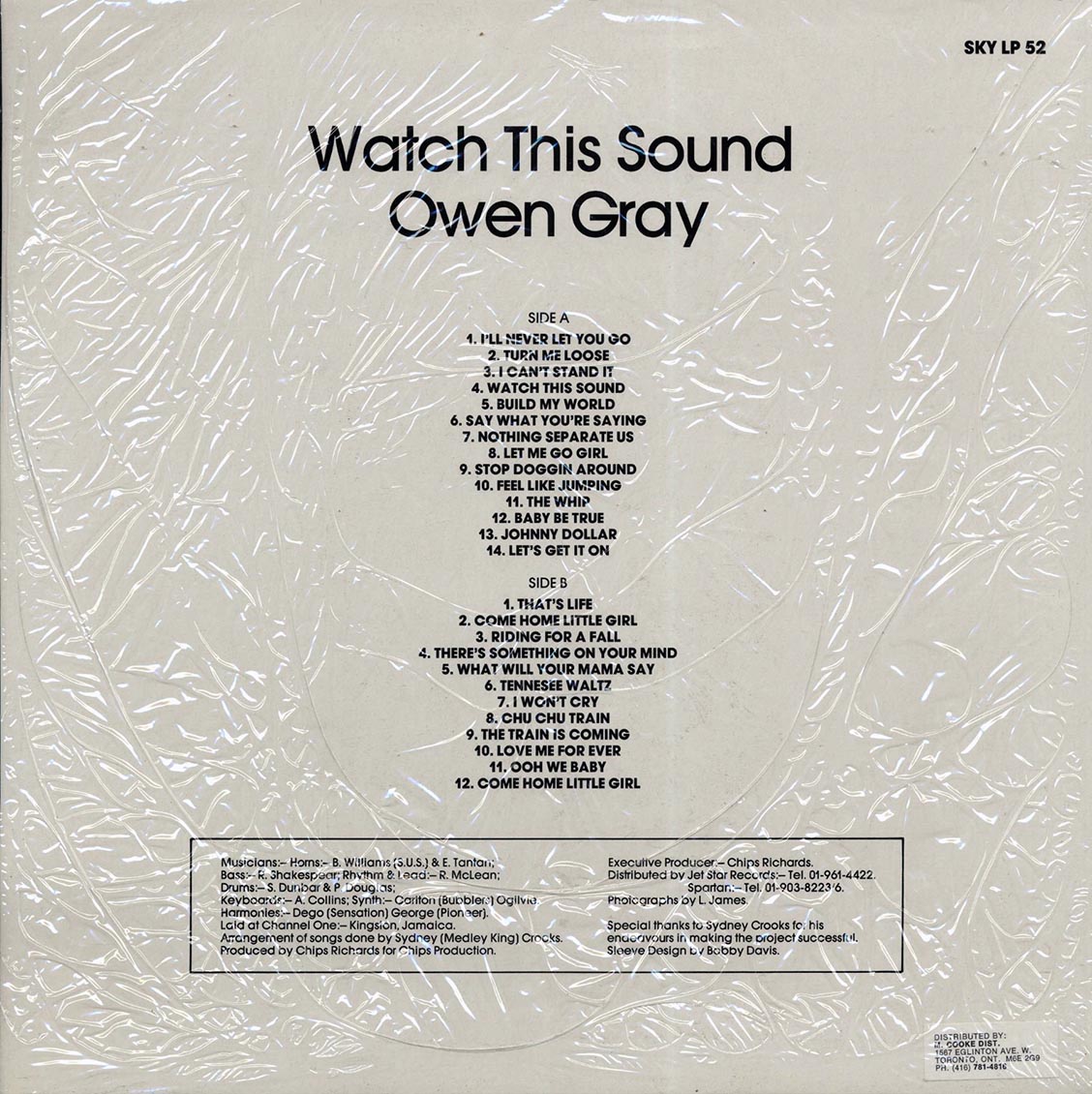 Owen Gray - Watch This Sound