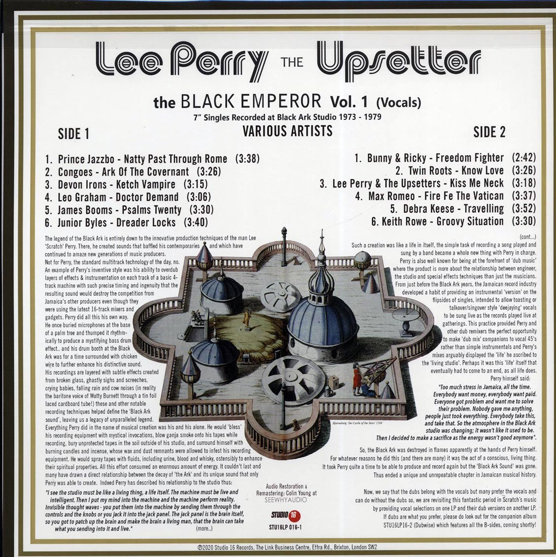 Max Romeo, The Congos, Prince Jazzbo, Lee Perry, Etc. - Lee Perry The Black Emperor Volume 1: 7" Singles Recorded At Black Ark Studio
