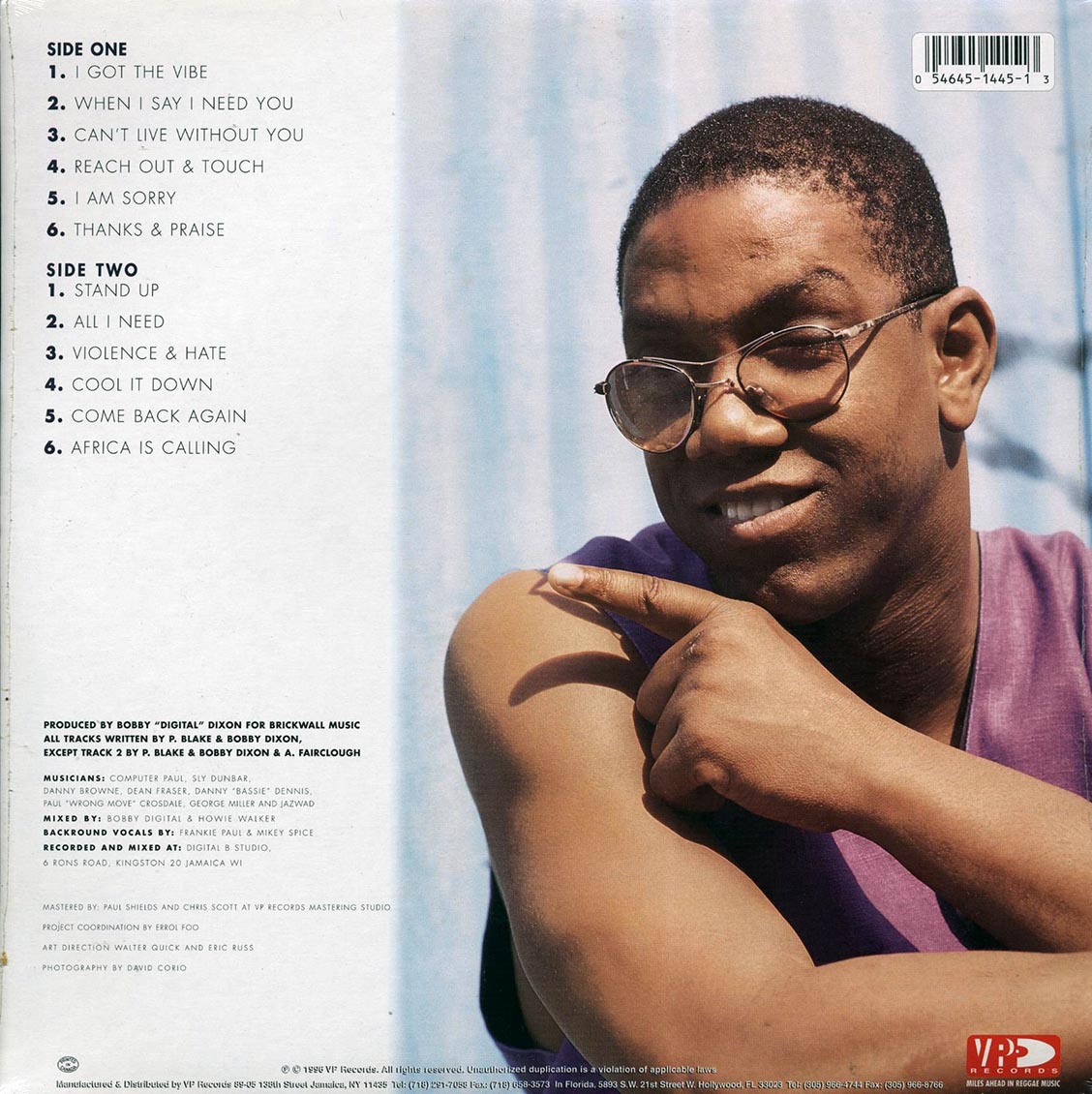 Frankie Paul - Come Back Again