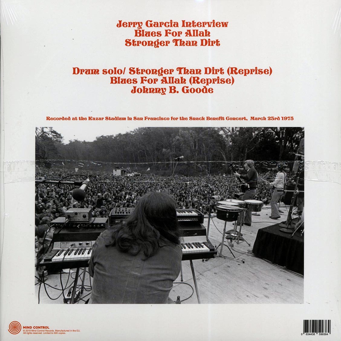 Grateful Dead - The Snack Benefit Broadcast 1975