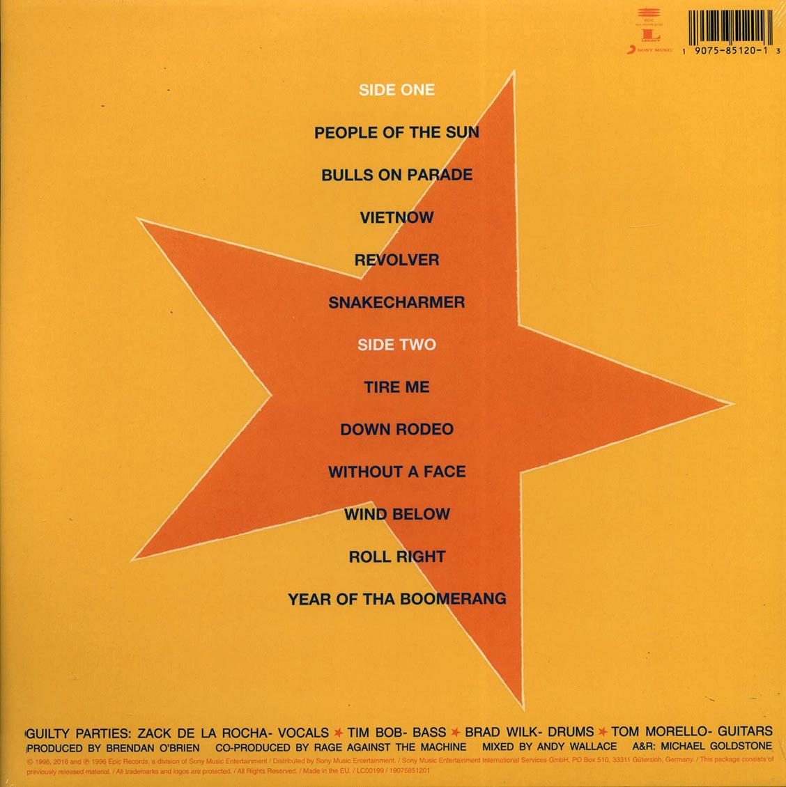 Rage Against The Machine - Evil Empire