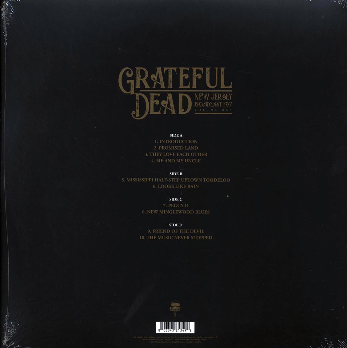 Grateful Dead - New Jersey Broadcast 1977 Volume 1