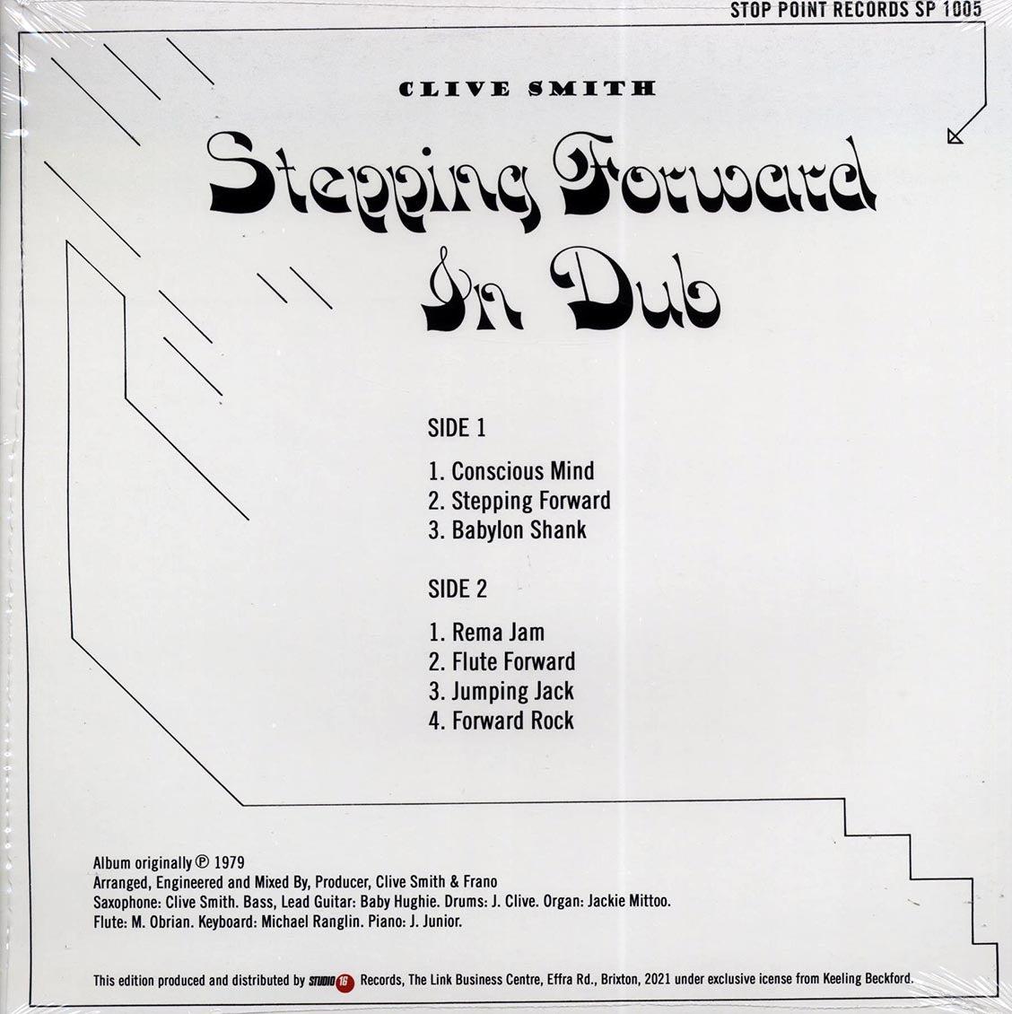 Clive Smith - Stepping Forward In Dub