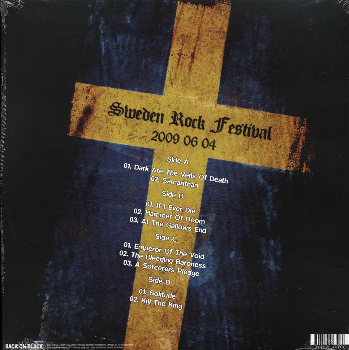 Candlemass - Ashes To Ashes Live: Sweden Rock Festival 2009.06.04