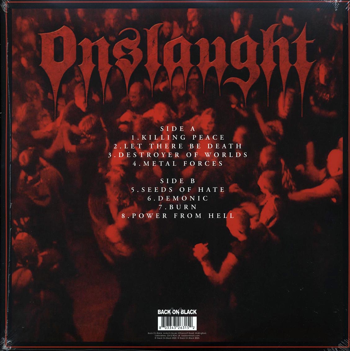 Onslaught - Live Damnation