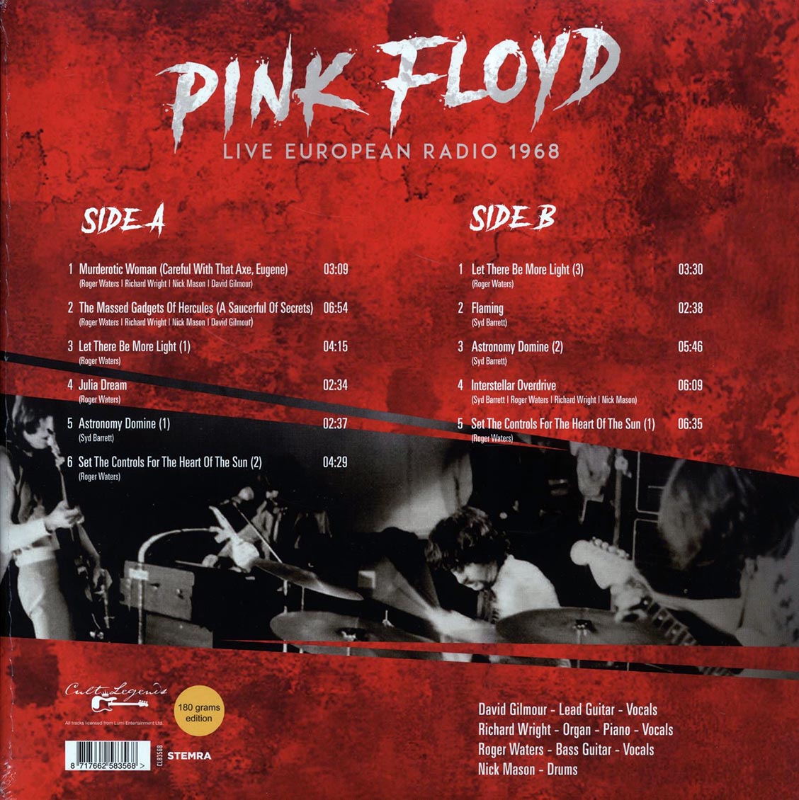 Pink Floyd - Live European Radio 1968