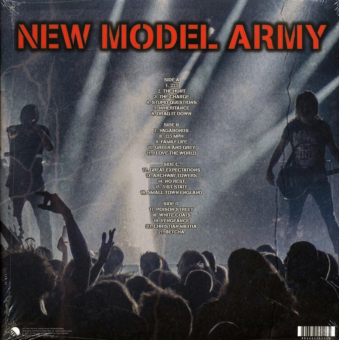 New Model Army - Live At Rock City Nottingham 28th February 1989