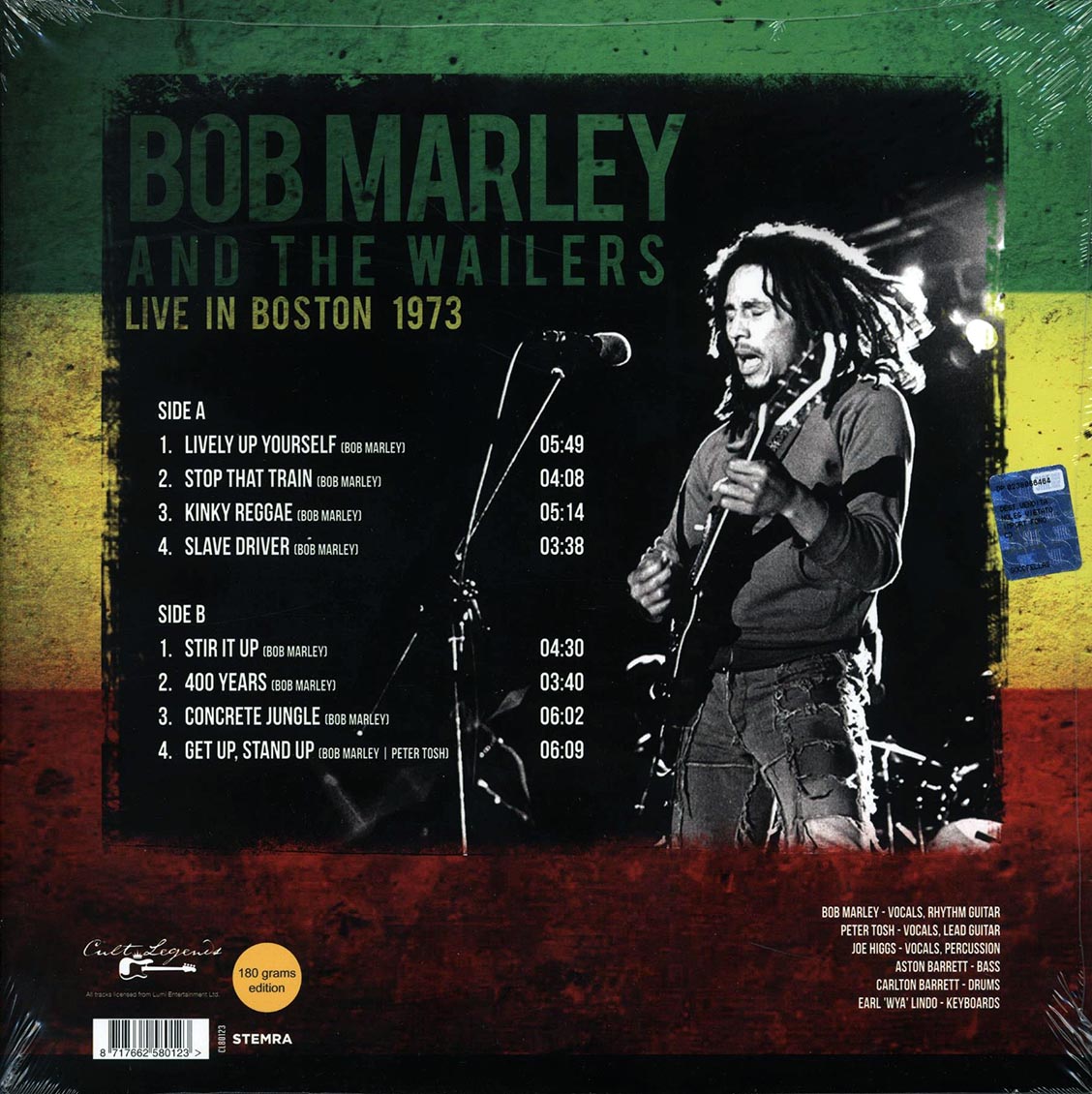 Bob Marley - Live In Boston 1973