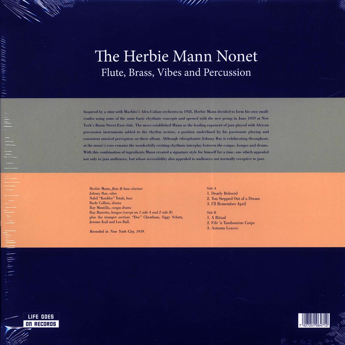 The Herbie Mann Nonet - Flute, Brass, Vibes And Percussion
