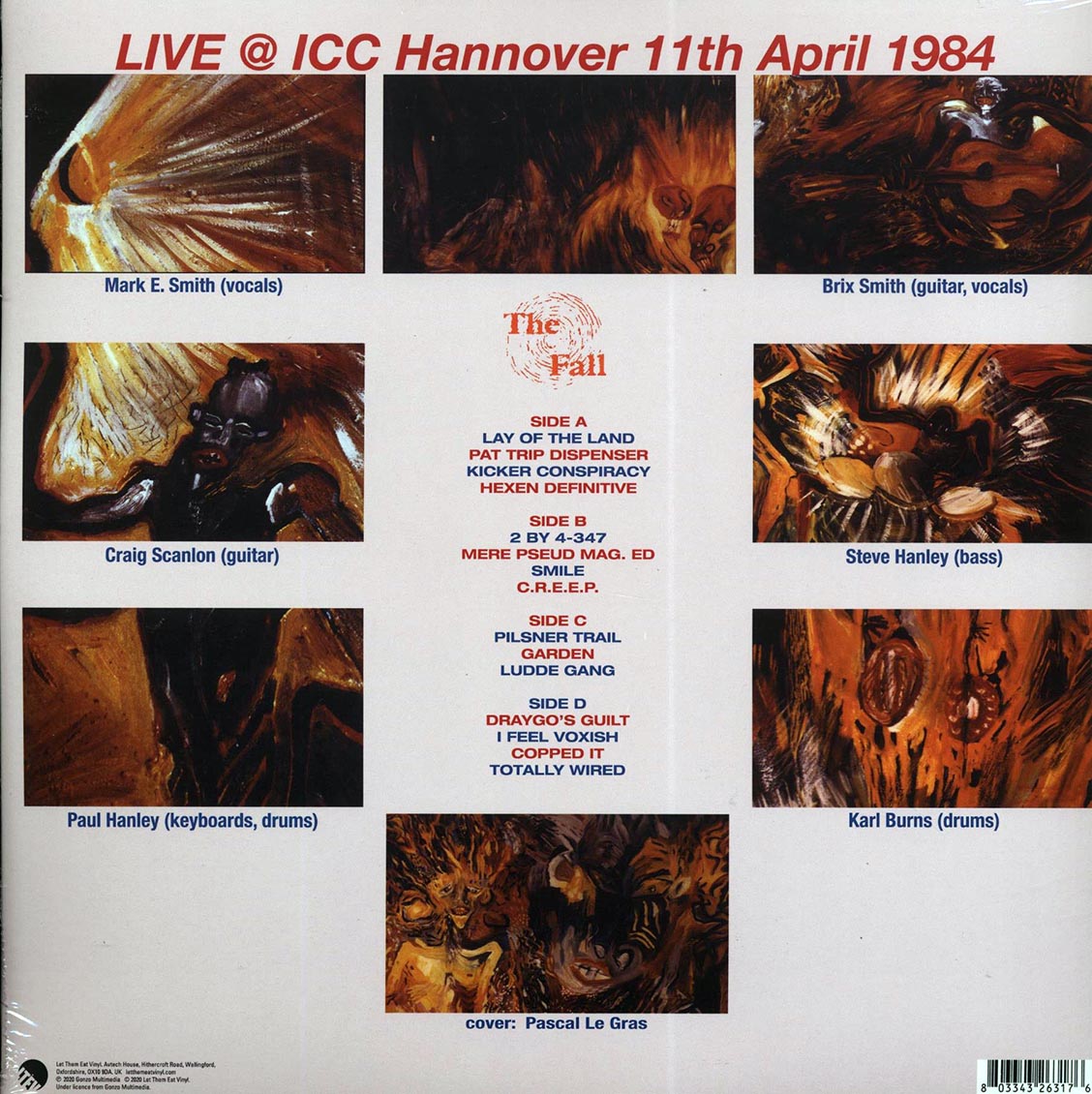 The Fall - Live At ICC Hannover 11th April 1984
