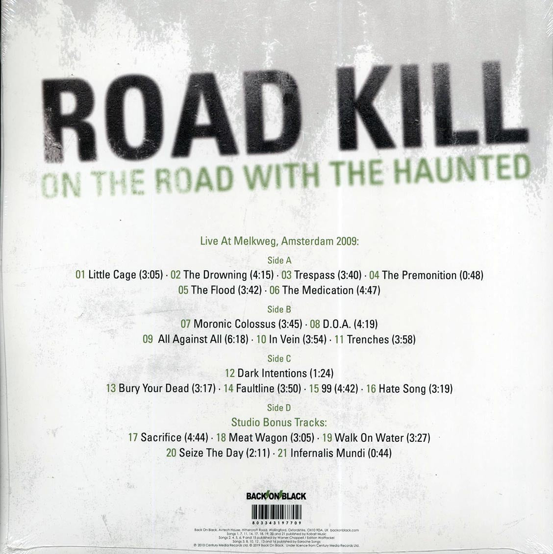 The Haunted - Road Kill