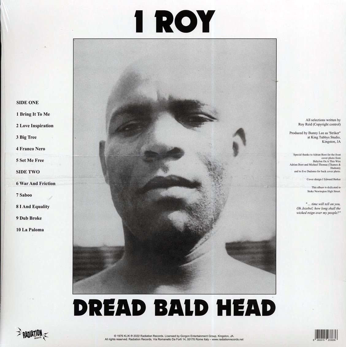 I Roy - Dread Bald Head