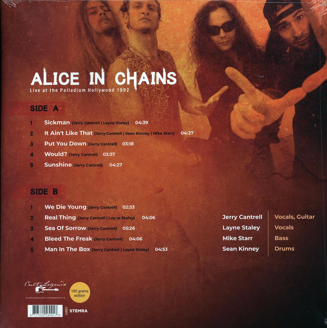 Alice In Chains - Live At The Palladium Hollywood 1992