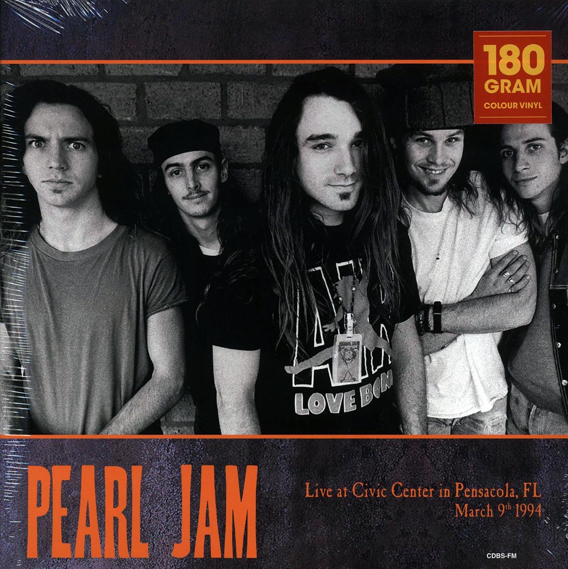 Pearl Jam - Live At Civic Center, Pensacola, FL March 9th 1994
