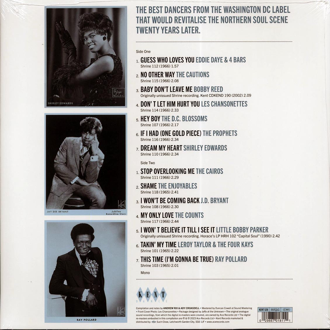 The Counts, Bobby Reed, The Cairos, Etc. - Shrine Northern: The 60s Rarest Dance Label