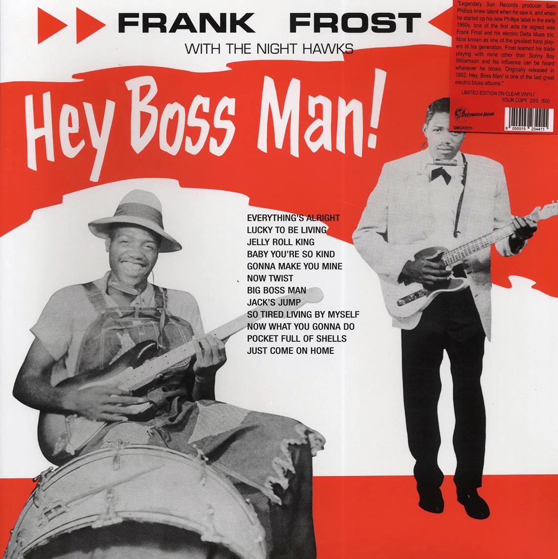 Frank Frost With The Night Hawks - Hey Boss Man!