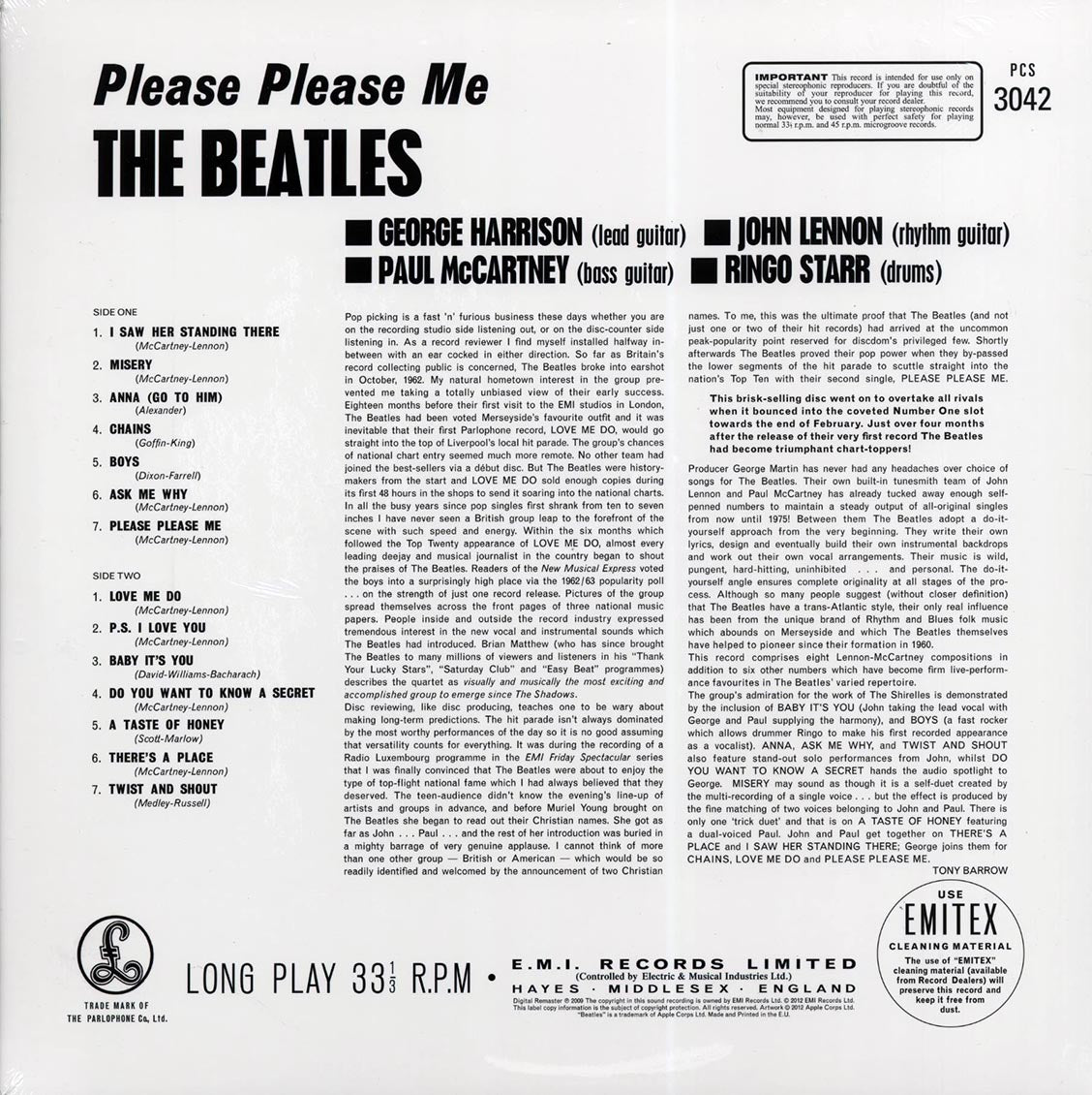The Beatles - Please Please Me